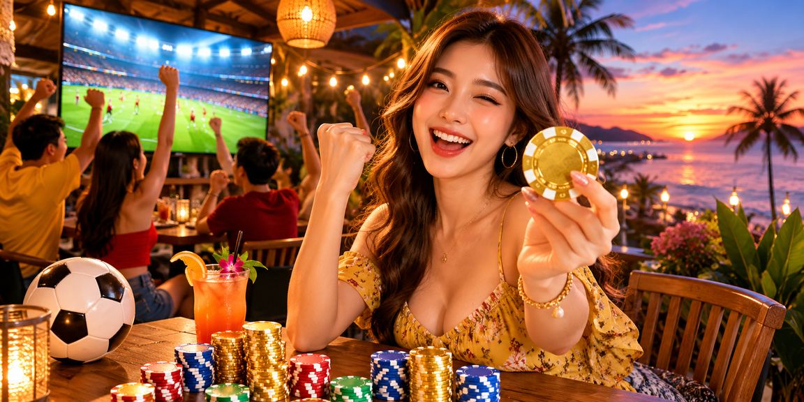 Pelanggan Malaysia bertaruh sukan secara dalam talian melalui 9010